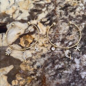 Gold Charm bracelets